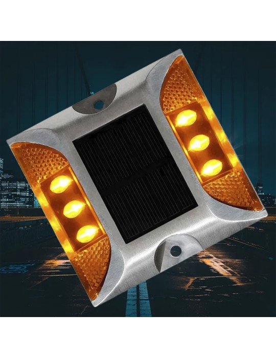 Tachas Solares Amarillas